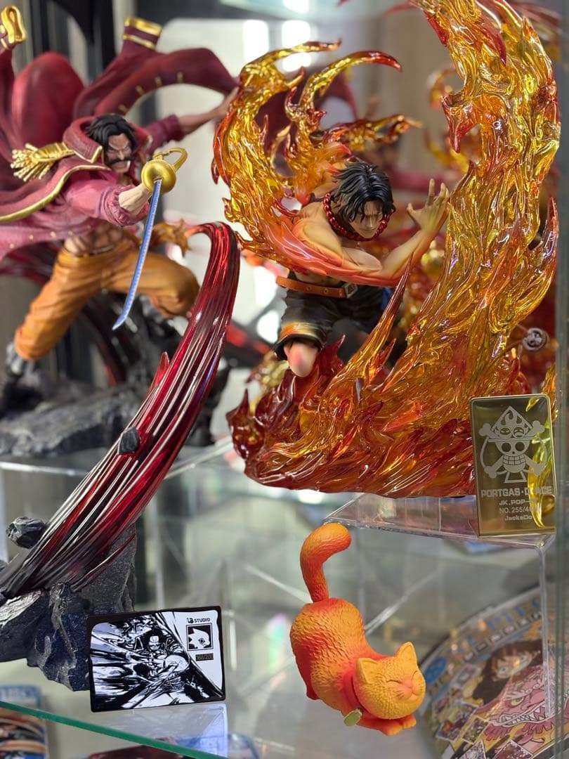 ワンピースフィギュア炎拳のエース　ガレージキット　jacksdo スタジオ正規品