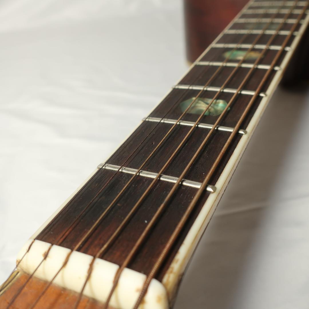 Morris W-40 ハードケース付 縦ロゴ 装飾インレイ 3ピースバック