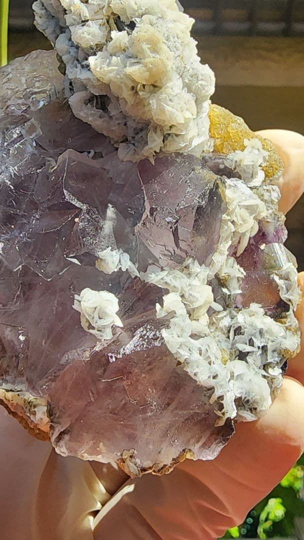 ヤオガンシンフローライト・デザートローズ・カルサイト