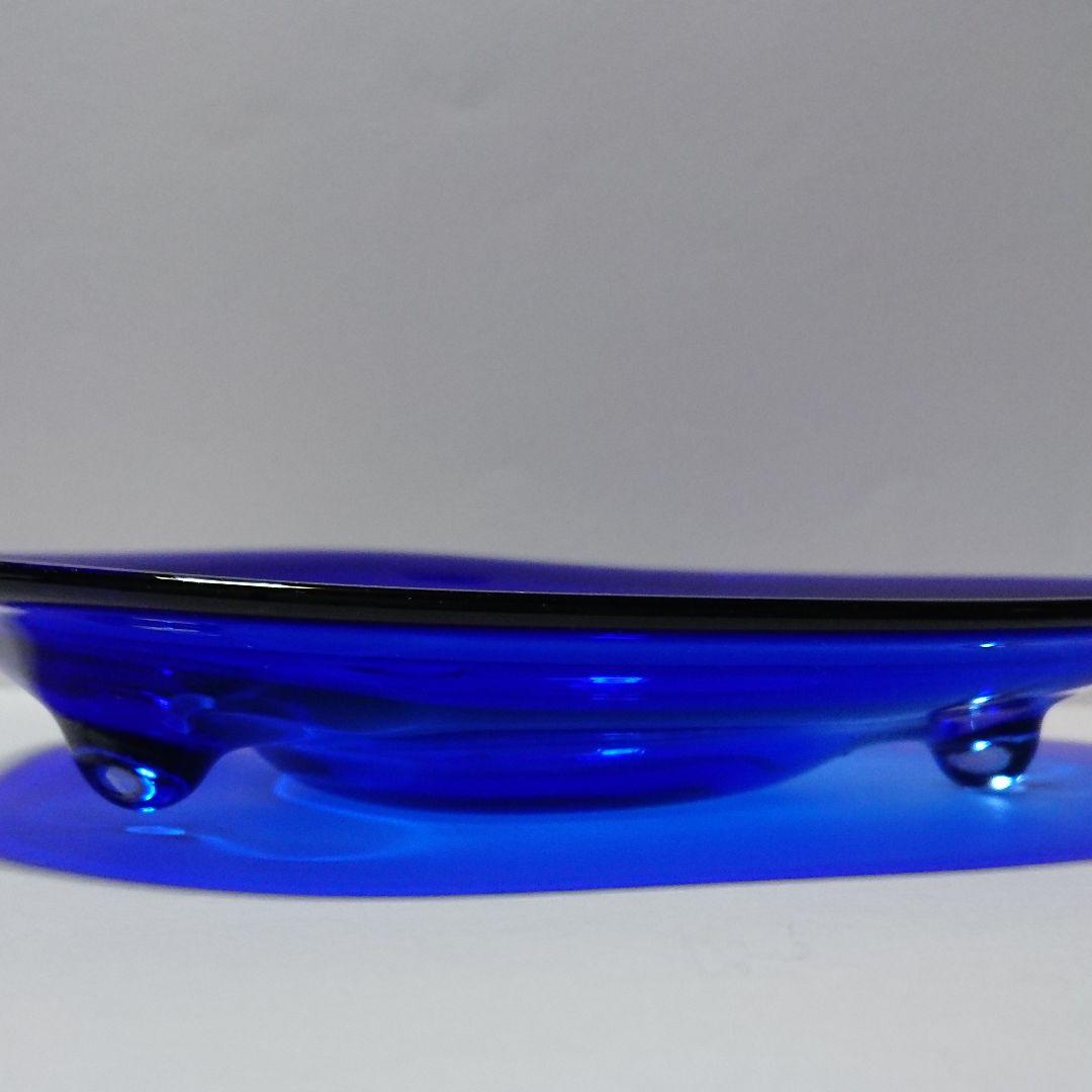 茶道具  義山 菓子器  ガラス 硝子 ギヤマン  直樹 作