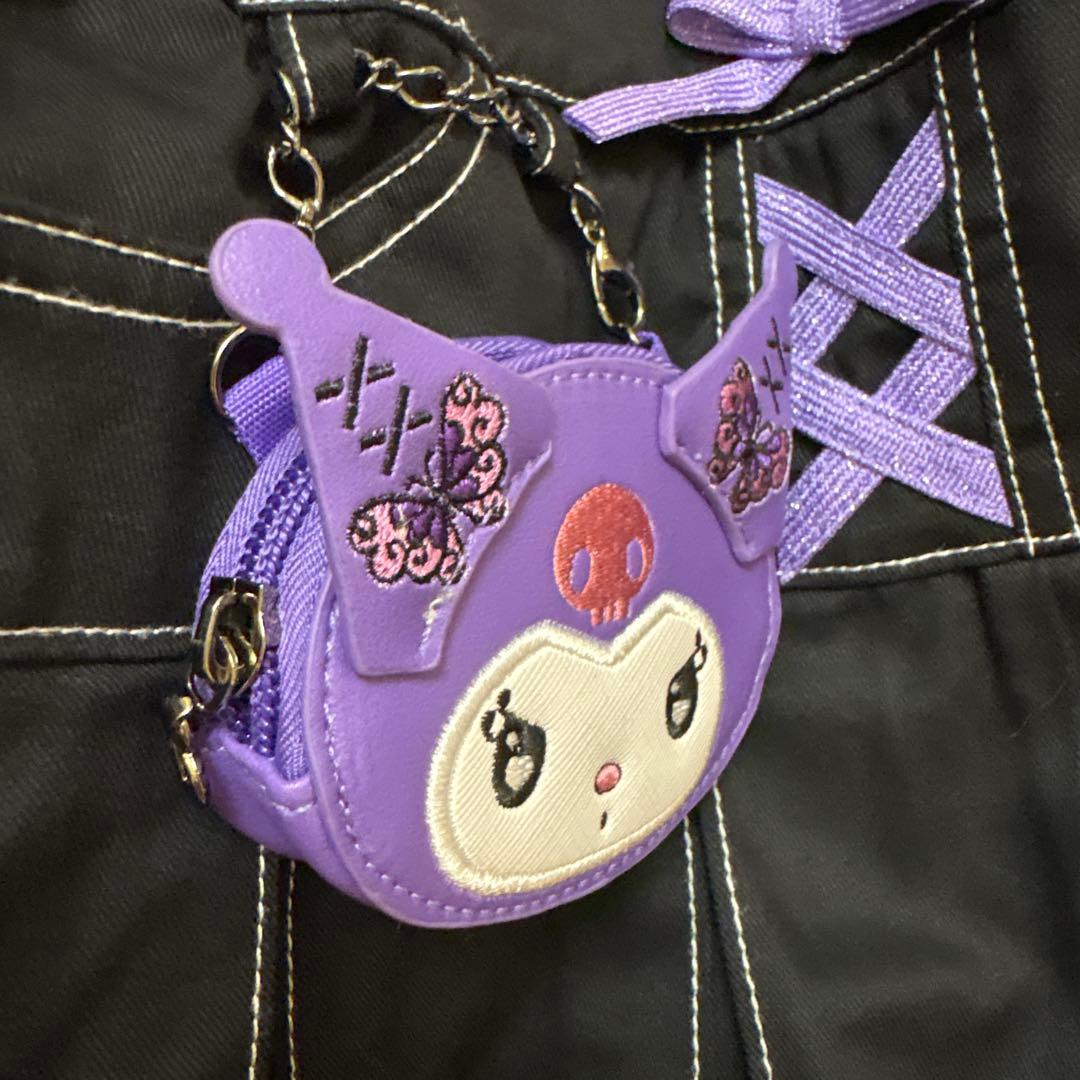 【タイムセール】ANNA SUI mini KUROMIポーチつきスカパン