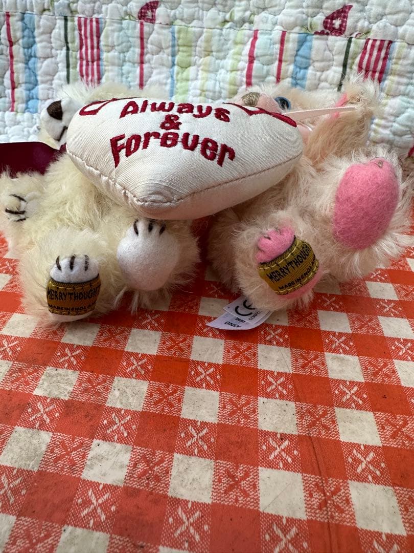 Merrythought ビンテージぬいぐるみ 2体セット