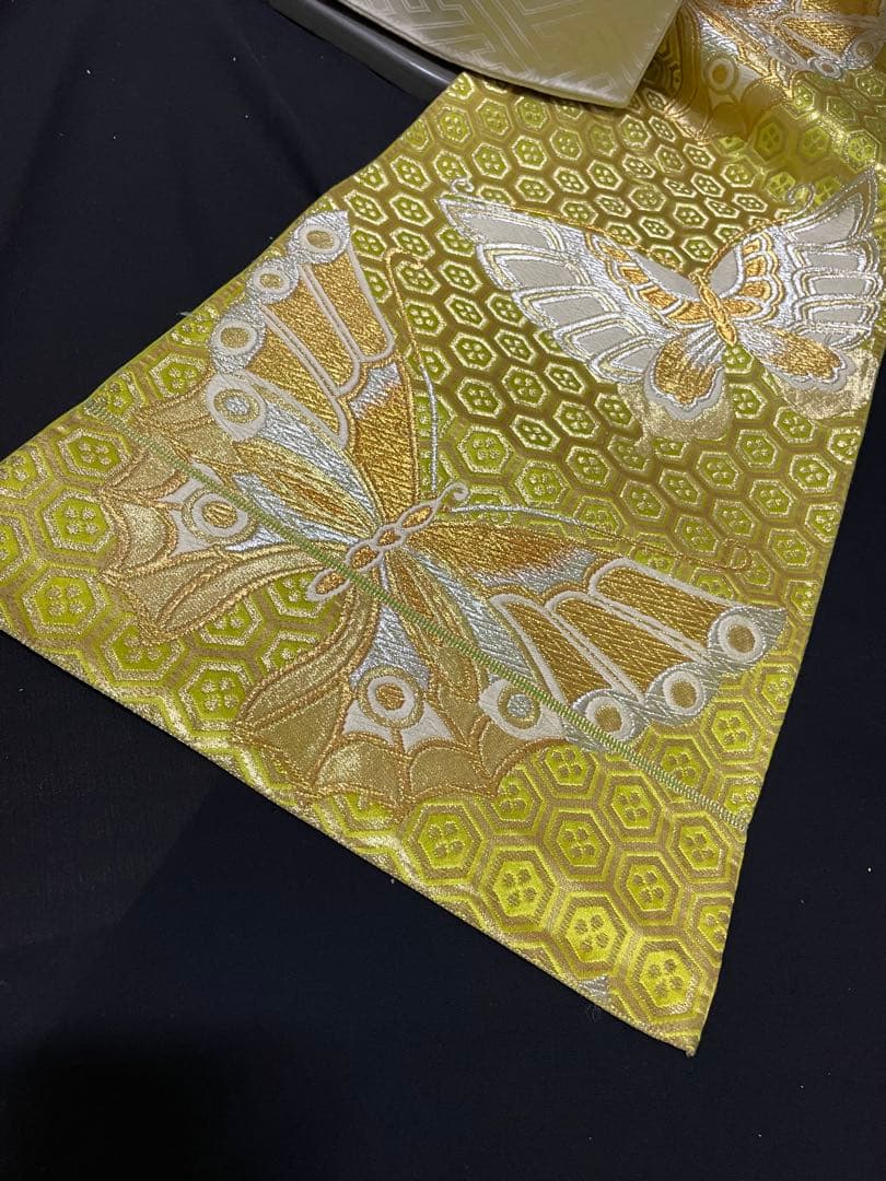 振袖 フルセット6点サイズS〜Mサイズ作家物　十二単　暈し染め　金彩　正絹