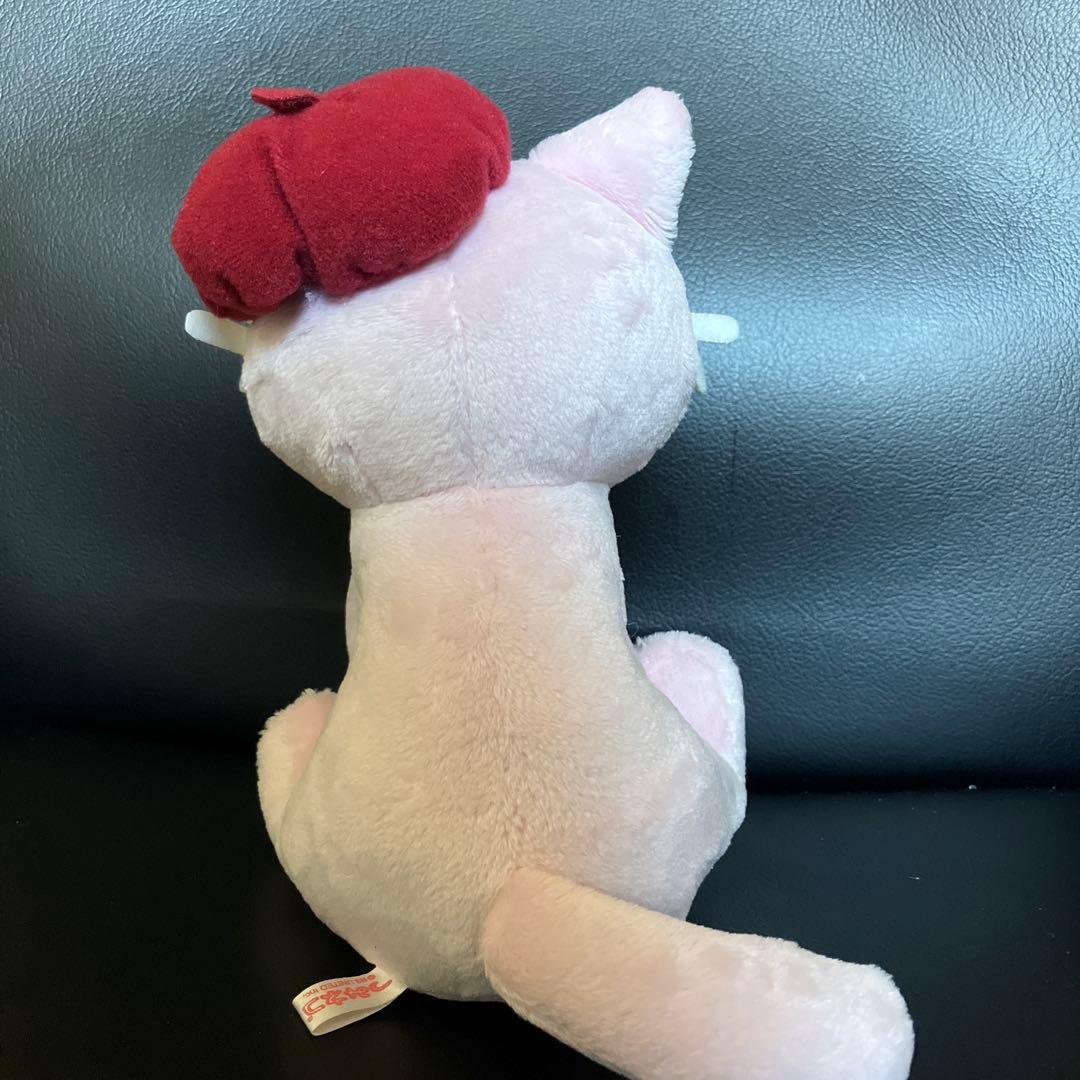 つみネコ オトナネコベレー帽　ぬいぐるみ