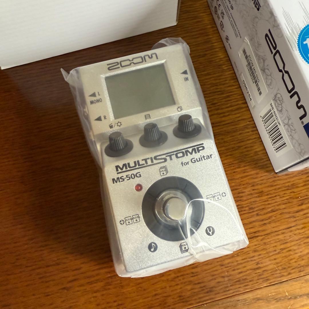 【未使用】ZOOM MS-50G マルチストンプ ギター用