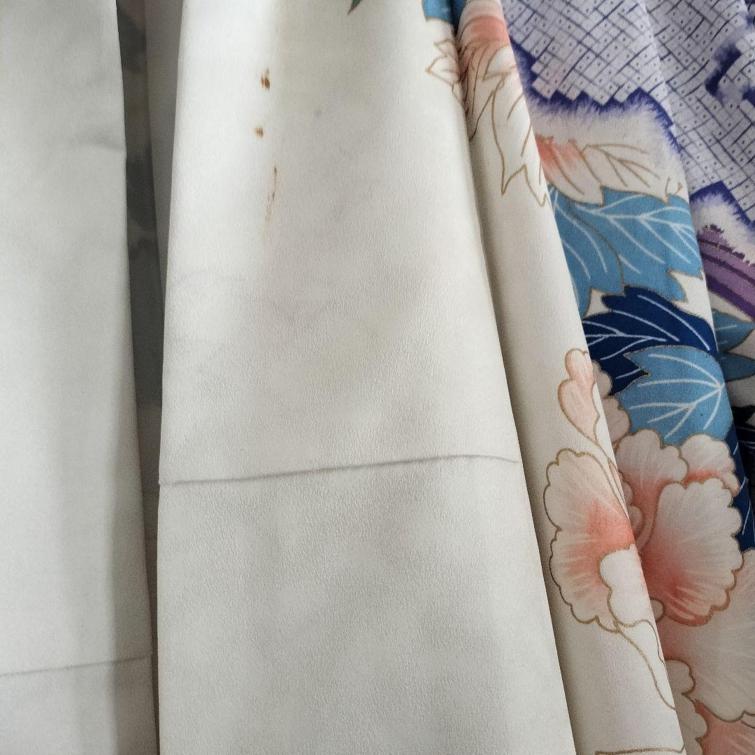 昭和レトロ 振袖　アンティーク　花と鳥