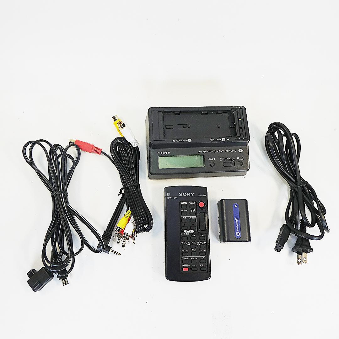 動作品ソニー DCR-TRV10 MiniDVビデオカメラ　DVDダビングに最適