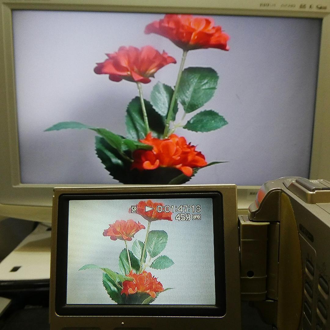 動作品ソニー DCR-TRV10 MiniDVビデオカメラ　DVDダビングに最適