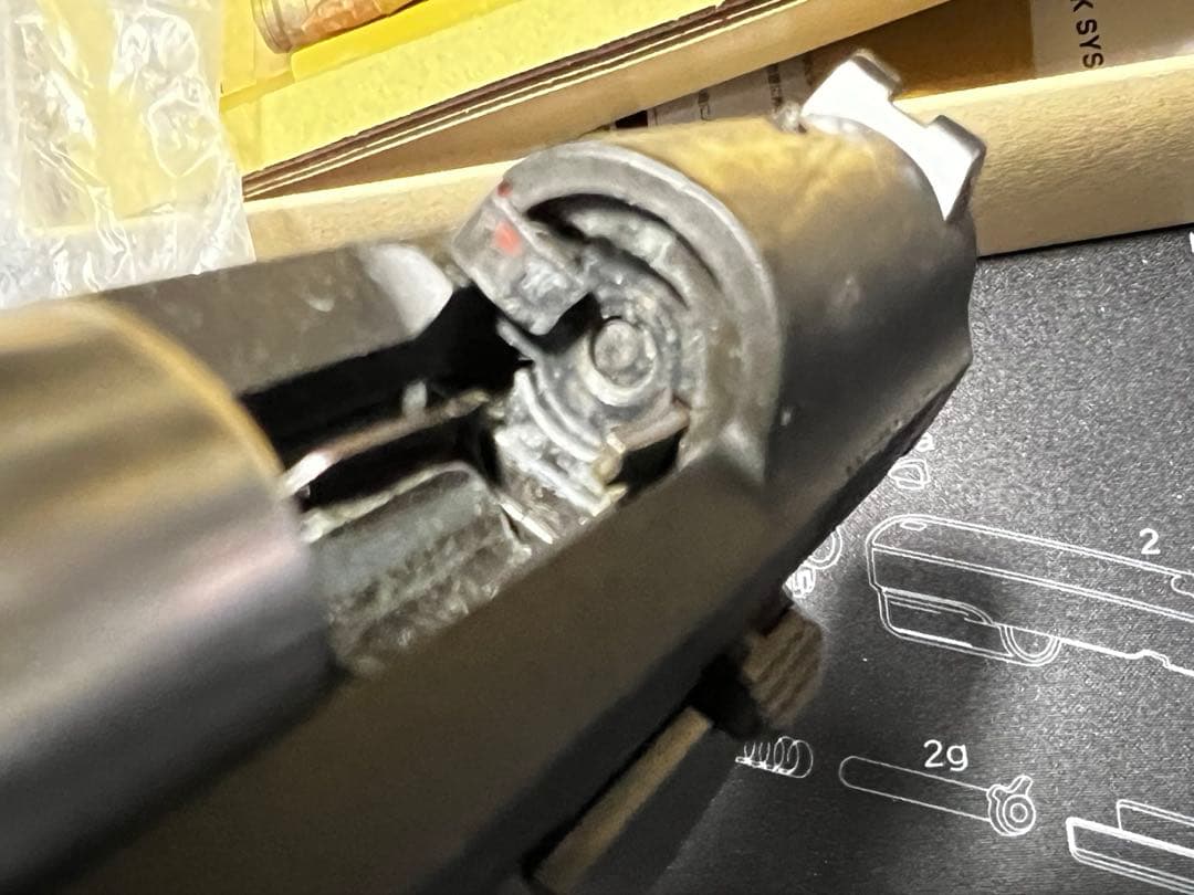 マルシン工業 M84 ヘビーウエイト モデルガン