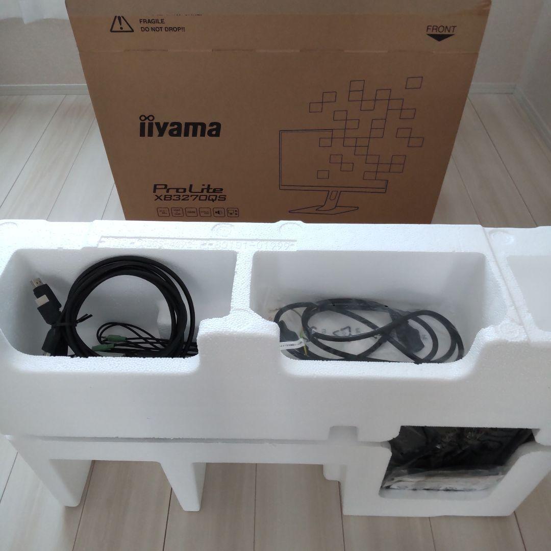 31.5インチIPS液晶 iiyama ProLite XB3270QS-B2