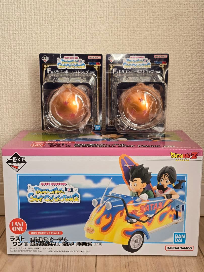 一番くじ ドラゴンボール スナップコレクション2　ラストワン賞 孫悟飯＆ビーデル