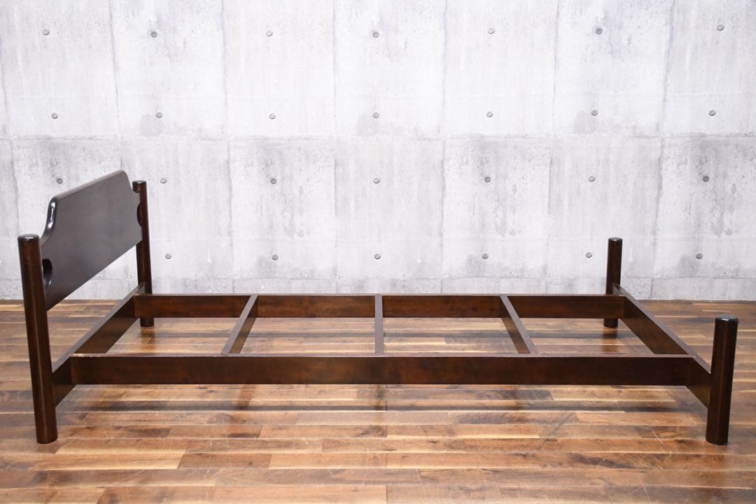 EFK68 松本民芸家具 希少 637型 S/シングルベッドフレーム 約50万