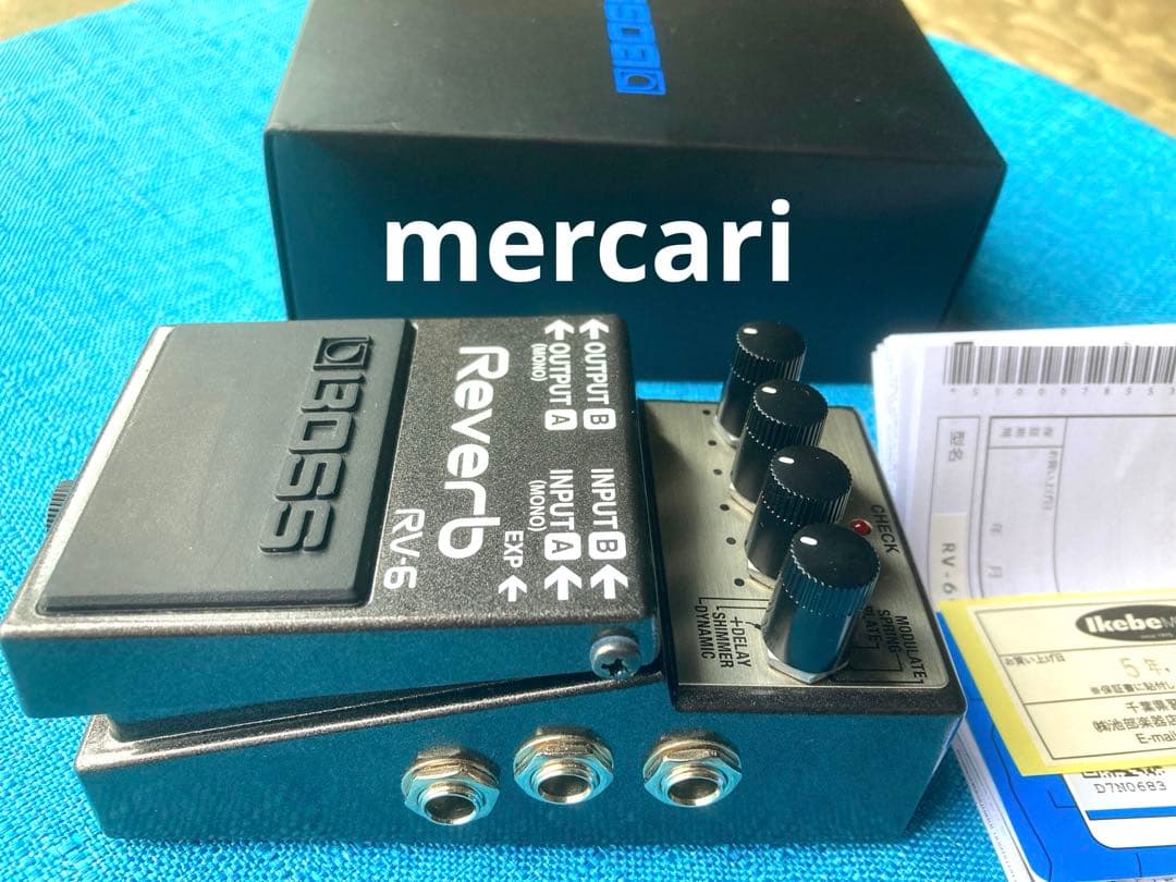 BOSS / RV-6 デジタルリバーブ ボス 美品