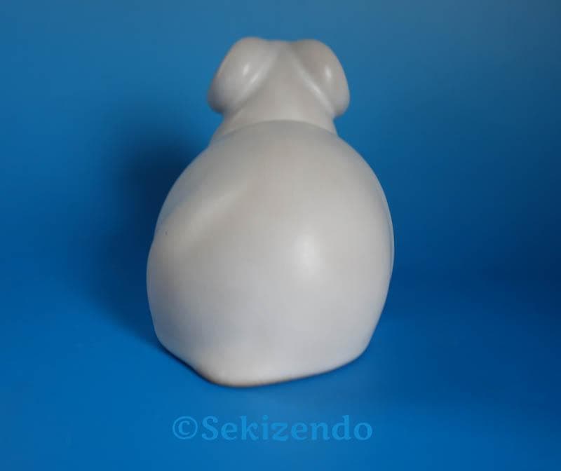 京焼　清水焼　楠部弥弌　フィギュリン 未 羊　置物 共箱 文部大臣賞受賞２５４６