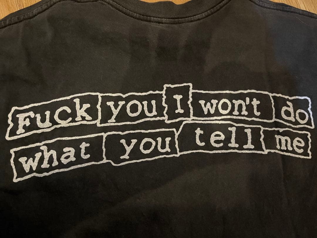 M*N様 rage against the machine boot TシャツX