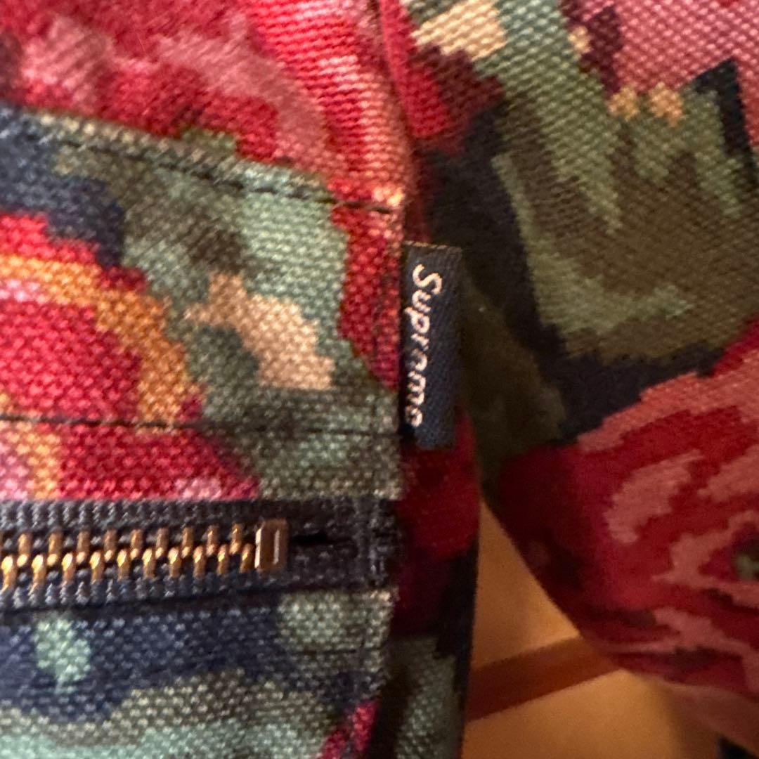 supreme Leather Collar Work Jacket Sサイズ