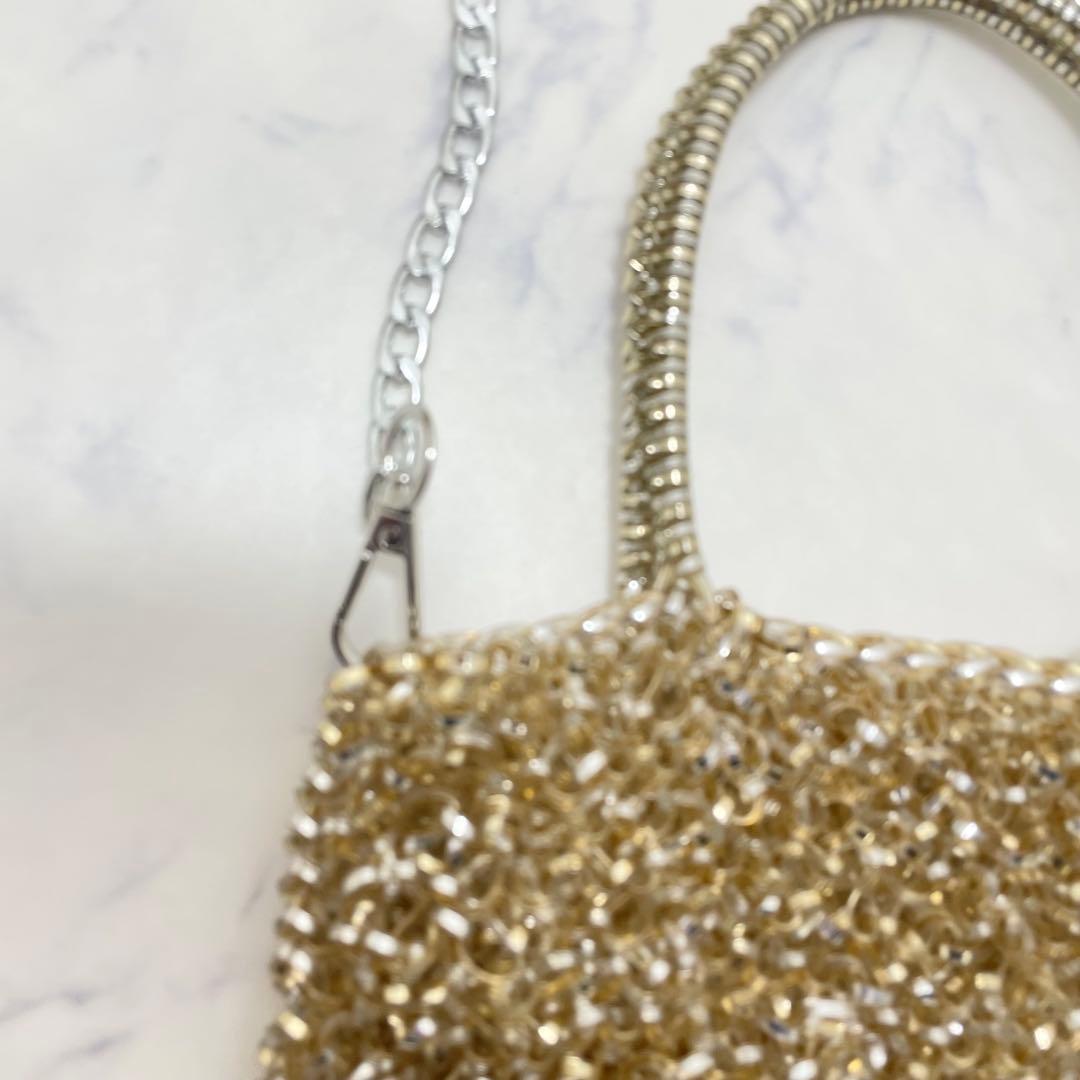 アンテプリマ　スタンダード　スクエア　ミディアム　シルバーゴールド