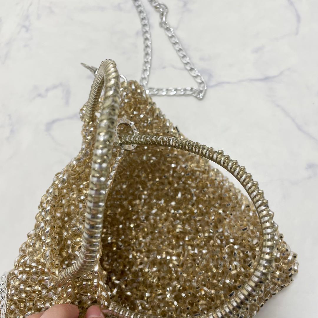 アンテプリマ　スタンダード　スクエア　ミディアム　シルバーゴールド