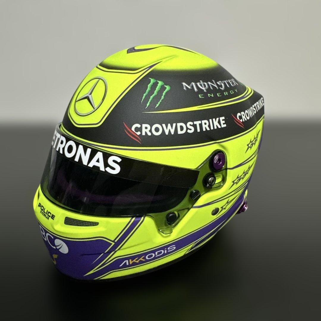 F1 ルイスハミルトン選手 2022 1/2 ヘルメット