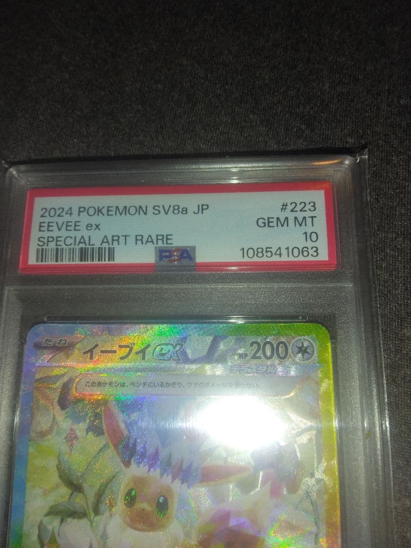 ポケモンカード　引退品　 PSA10 イーブイex SAR テラスタルフェス