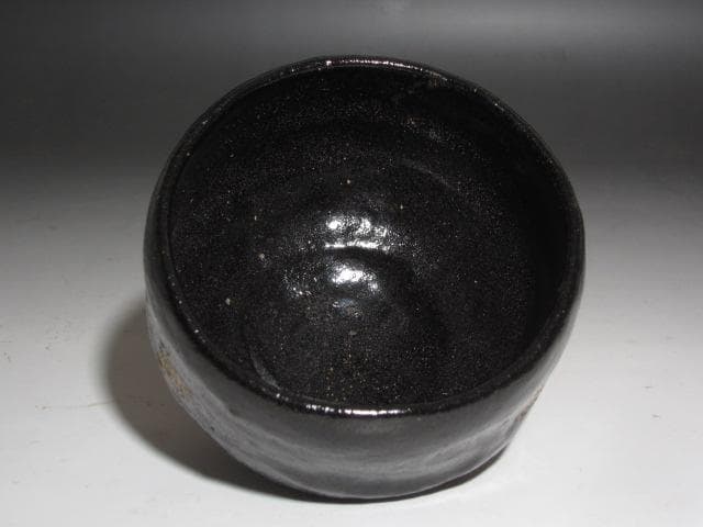 ★　裏千家　十四代　淡々斎　自作黒　玉泉　二重箱★x607