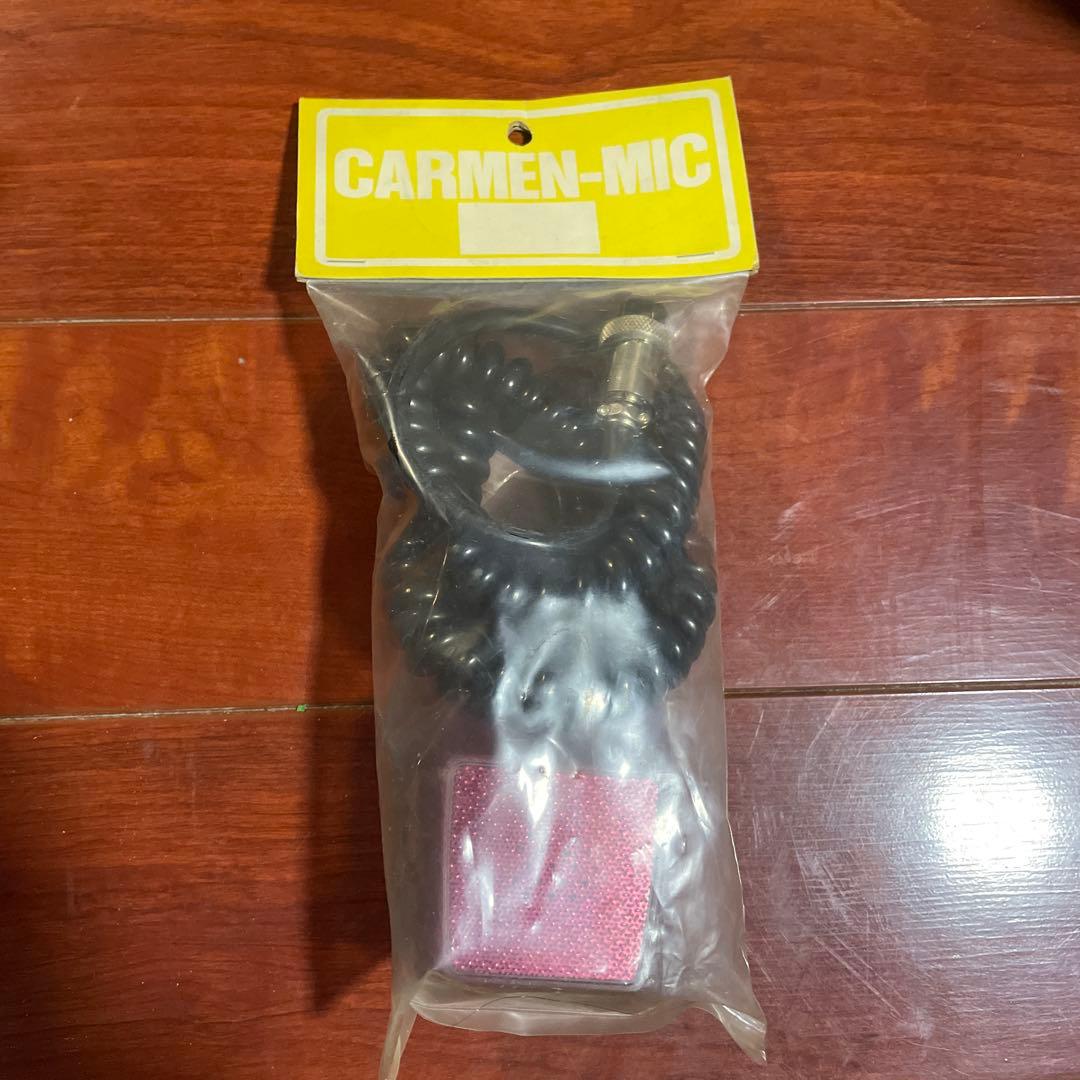 【新品未開封】カルメンマイク ピンクラメ 当時物 4ピン CB無線 NASA
