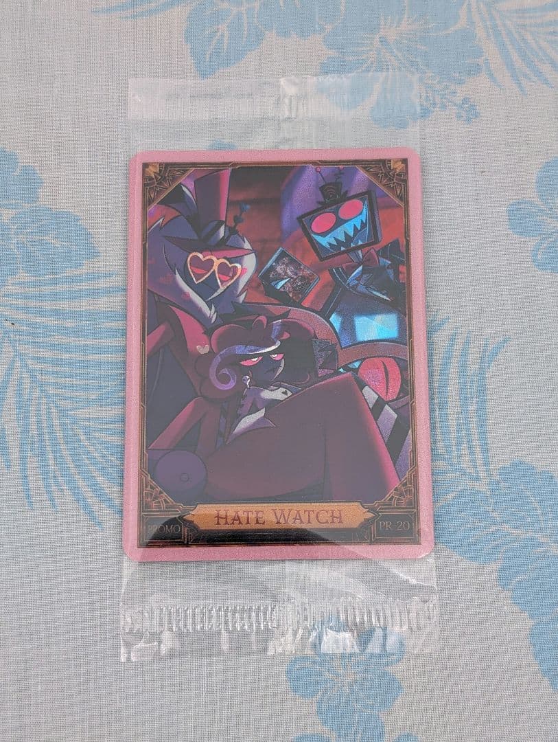 カード・フォト・ブロマイド Hazbinhotel pink cracked ice Hate watch