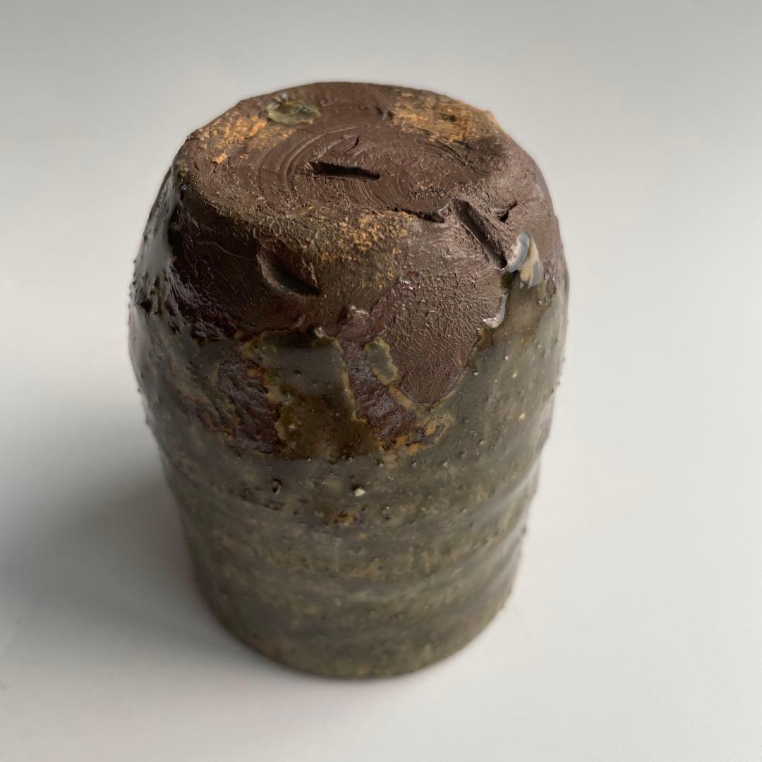 陶芸家　國吉清尚　ぐい呑　酒器　酒杯　筒杯　湯呑　識箱　沖縄　琉球