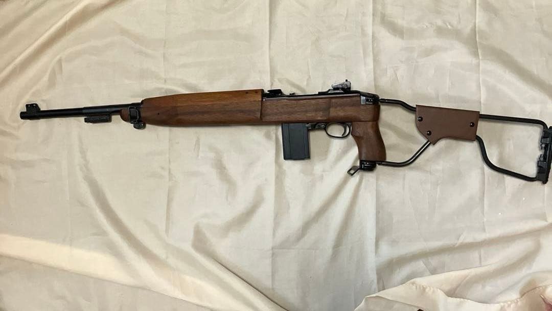 タナカ製U.S.M1カービン パラトルーパー モデルガン 未発火品