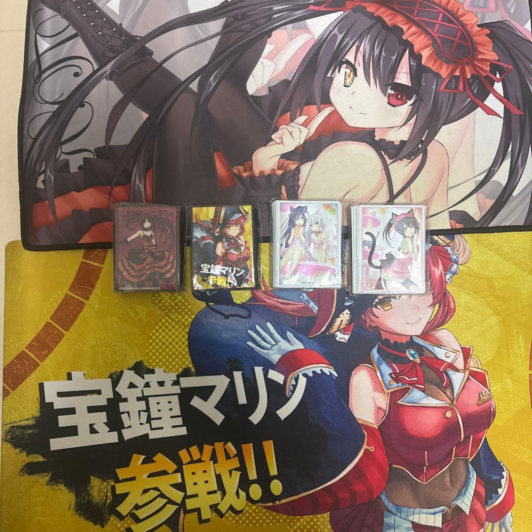 デートアライブ、宝鐘マリンスリーブ、プレイマット値下げok