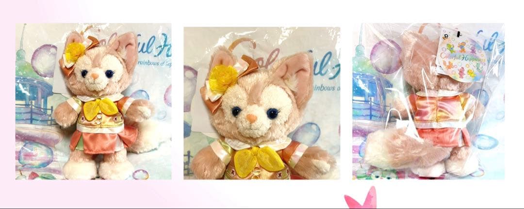 ダッフィー 20周年 カラフルハピネス ポージープラッシー バケパ 限定