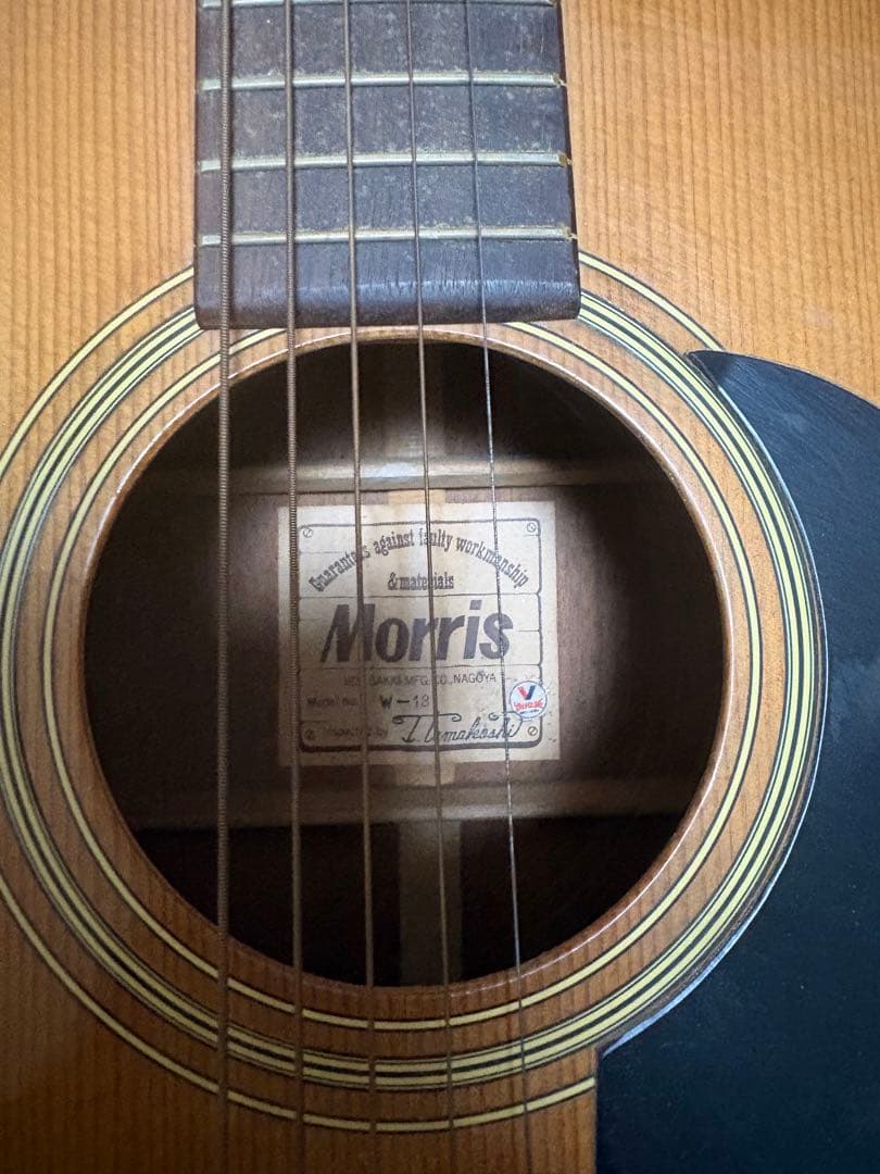 モーリスアコースティックギターw-18