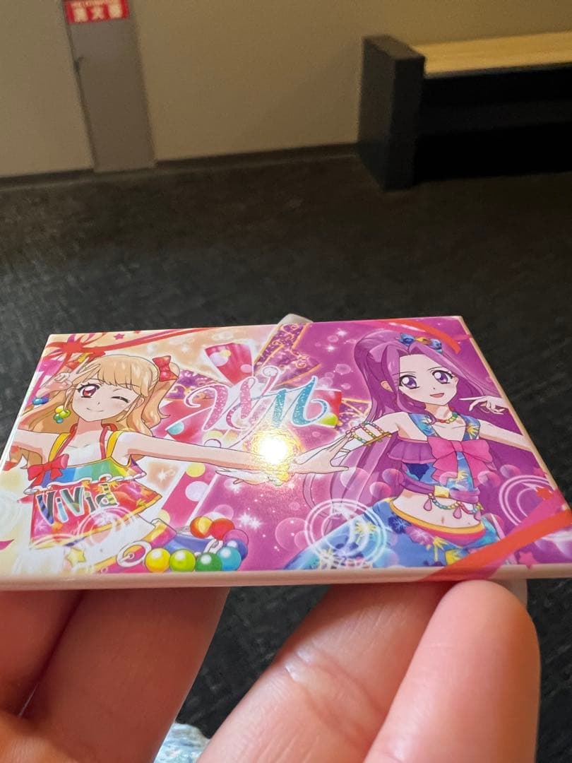 WM 神崎美月 夏樹みくる 缶バッジ アイカツ 映画 劇場 輝き ユニットカップ