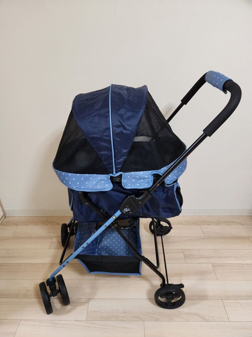 リッチェル ペットカート エルフィ ブルー美品