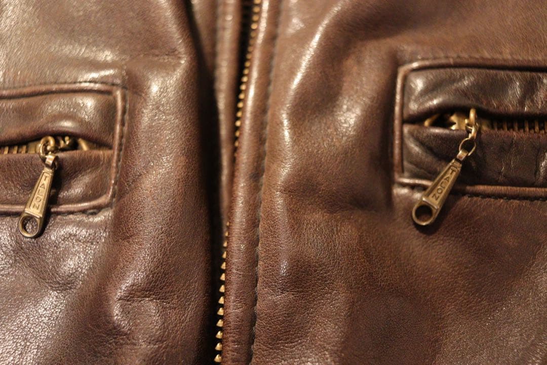 60s ホースハイド　ビンテージレザージャケット　rrl 山田蓮