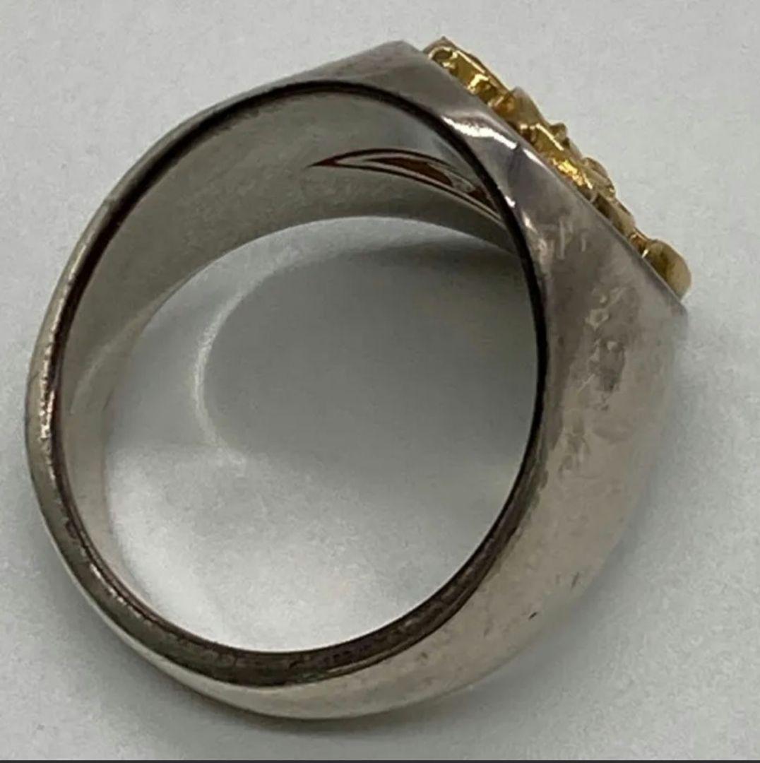 PEANUTS&CO. Signet リング 925 K18 size21号