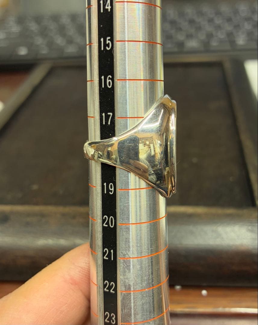 インディアンジュエリー　オーバーレイリング