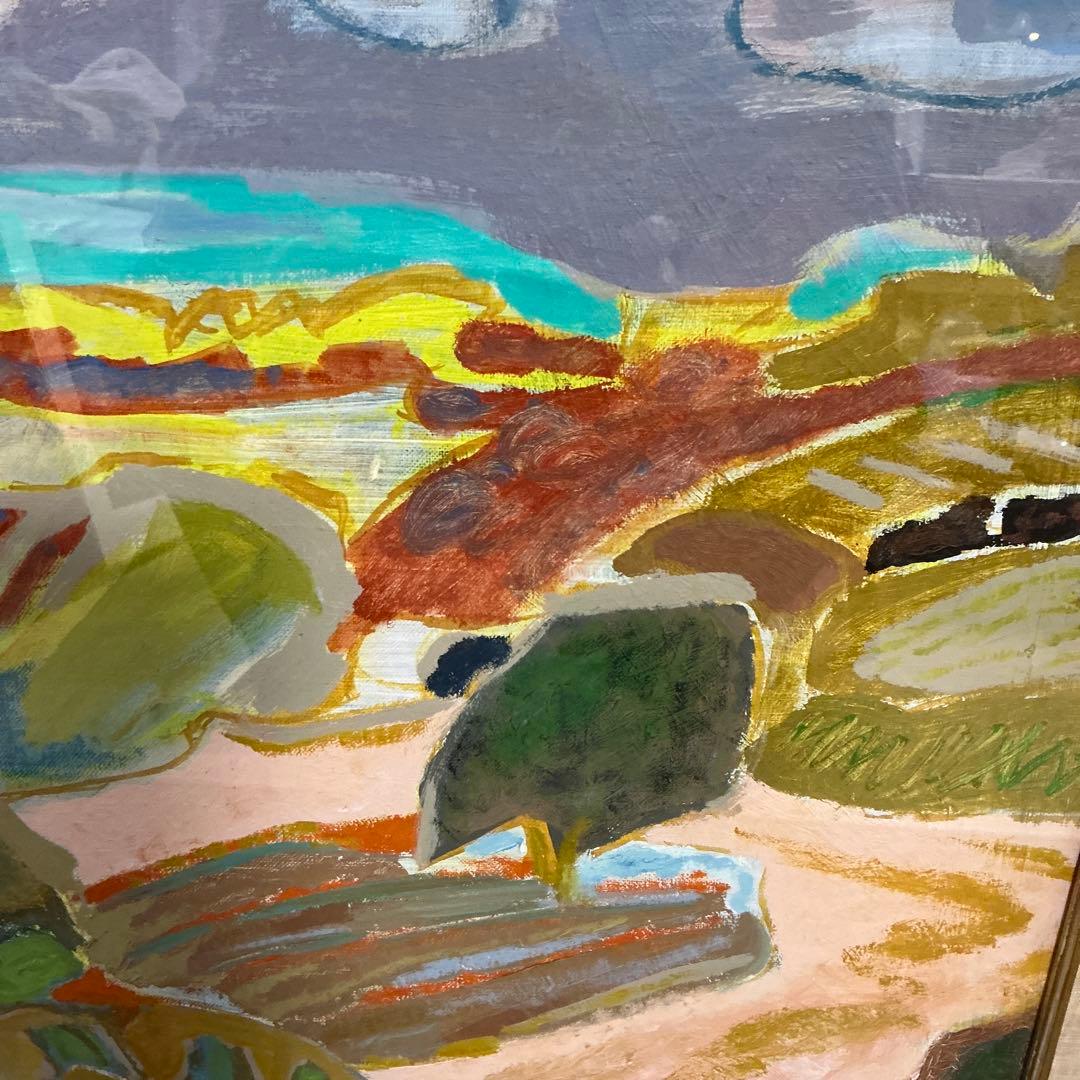 デニーズマルゴーニ　絵画　油彩　真作