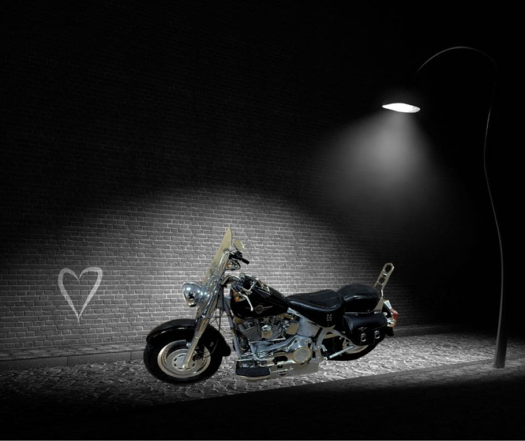 デアゴスティーニ ハーレーダビッドソン ファットボーイ 1/4 全未開封セット