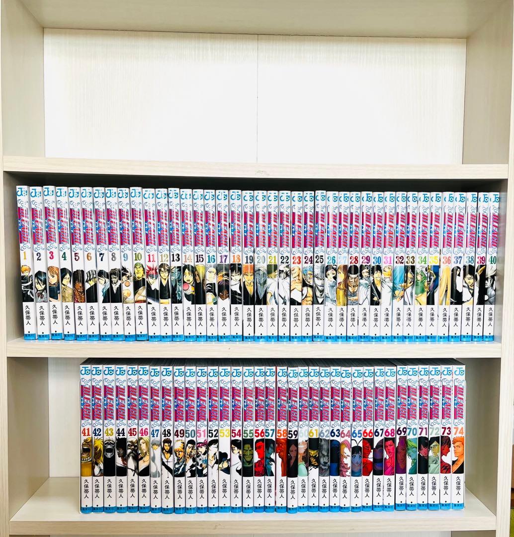 BLEACH全巻　ブリーチ1〜74巻全巻　極美品
