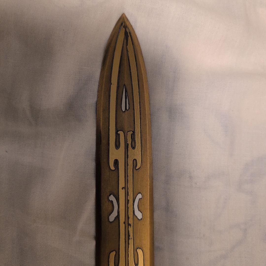 最終値下　金銀象嵌青銅剣　鞘つき