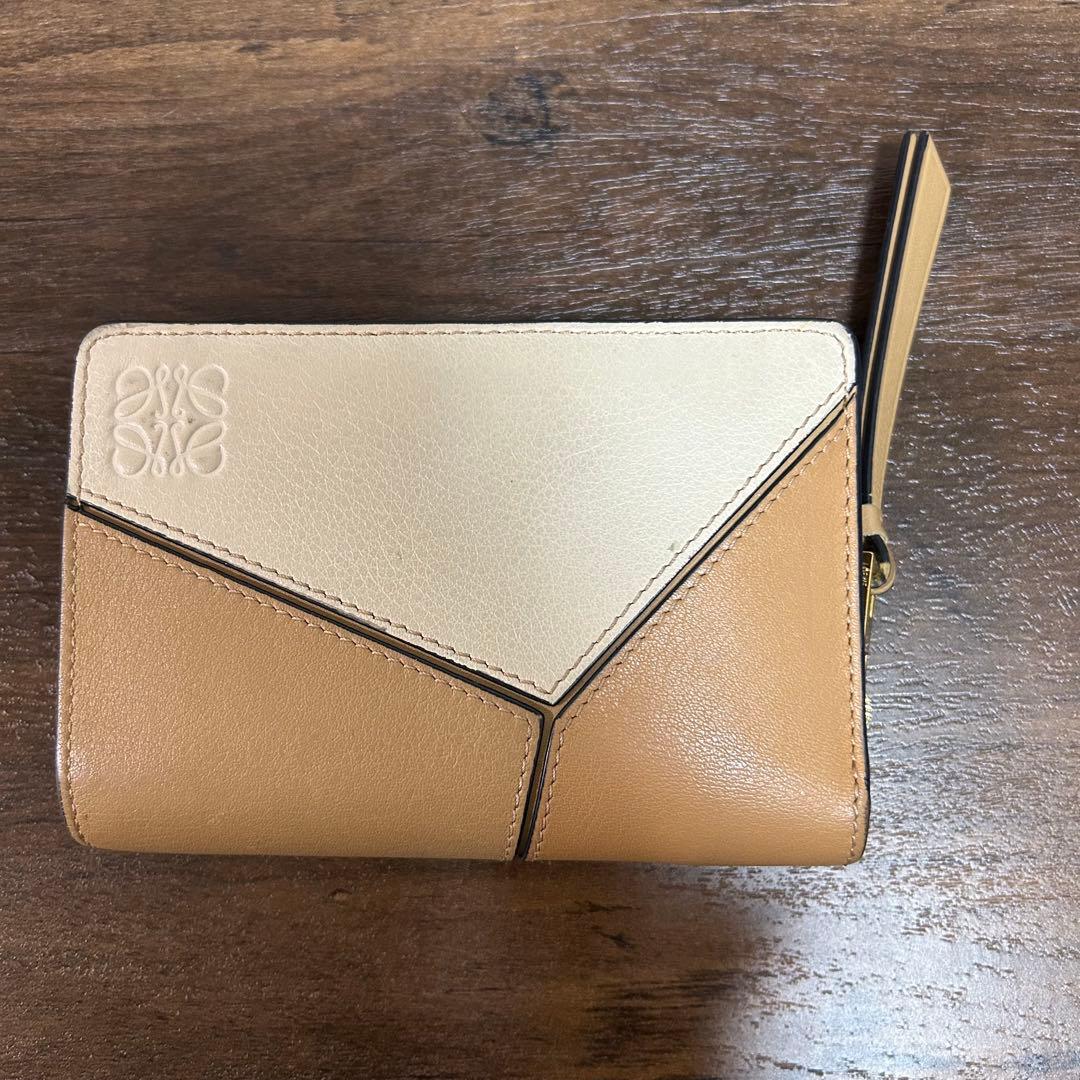 LOEWE◇パズル スリム コンパクトウォレット◇ロエベ