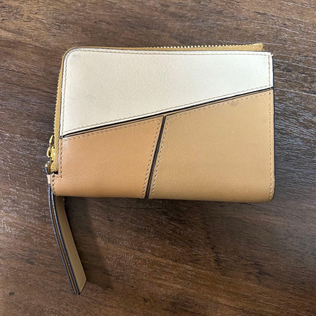LOEWE◇パズル スリム コンパクトウォレット◇ロエベ