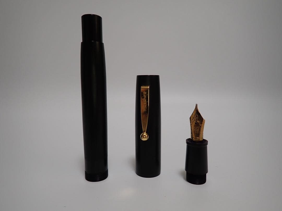 masahiro万年筆｜エボナイト｜パイロット 中字（M）｜インク止め式｜廃番品