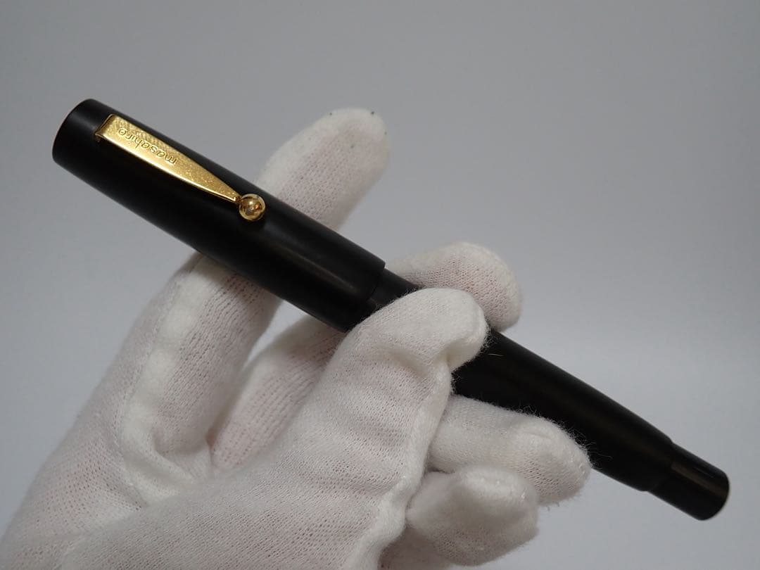 masahiro万年筆｜エボナイト｜パイロット 中字（M）｜インク止め式｜廃番品