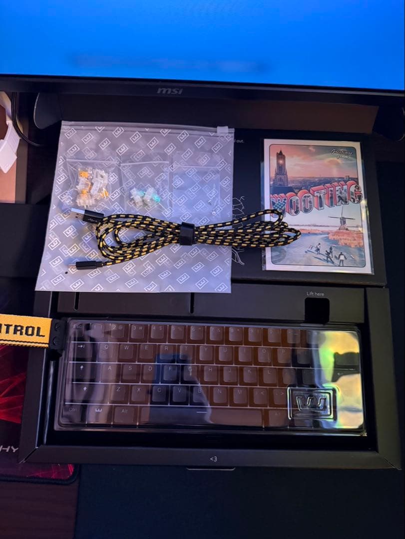 キーボード wooting 60he