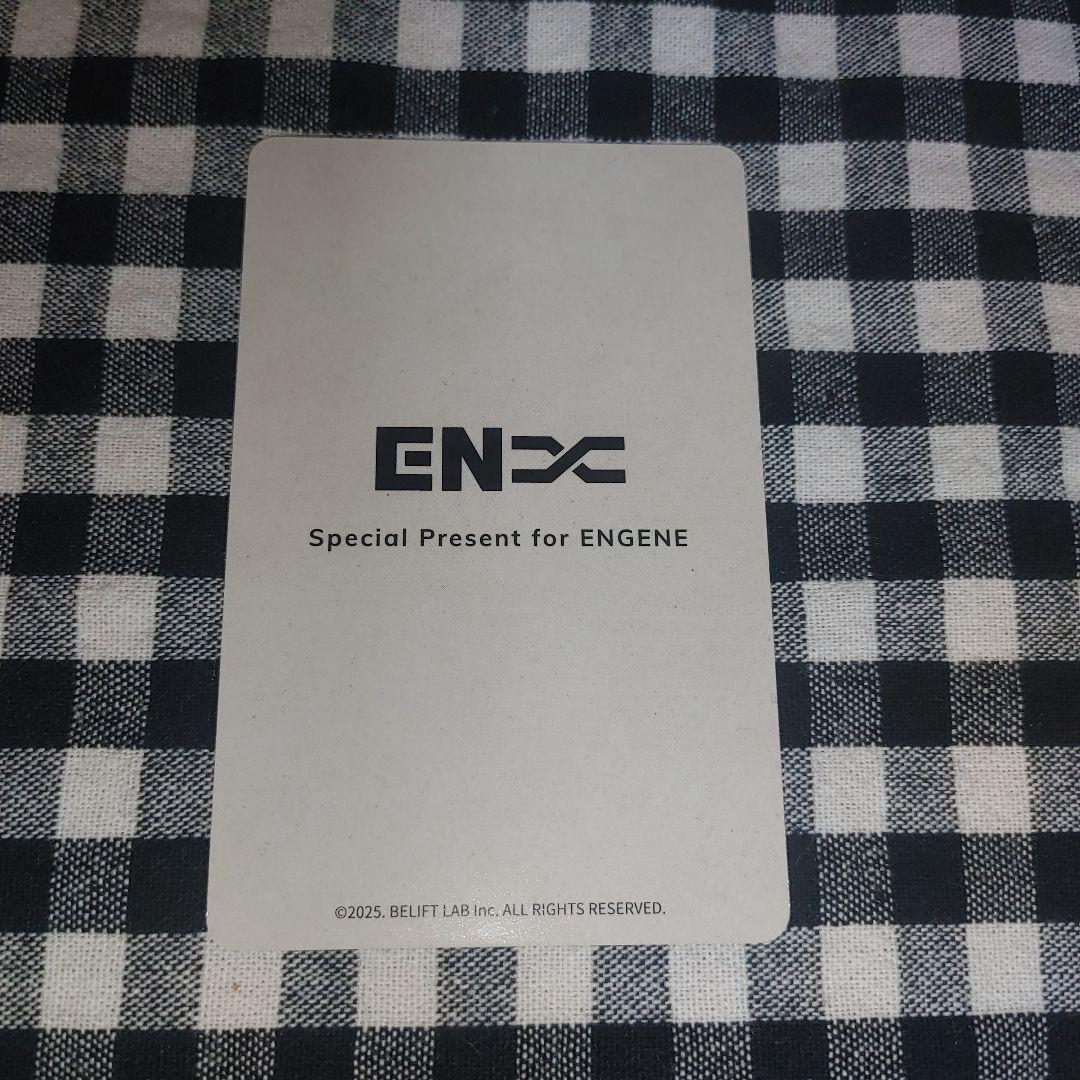 ENHYPEN ENGENE MEMBERS CARD　アンケート　 ジェイク