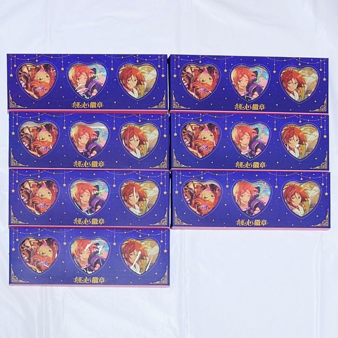 あんスタ 中国 傾心徽章 ハート缶バッジ 葵ひなた 7セット