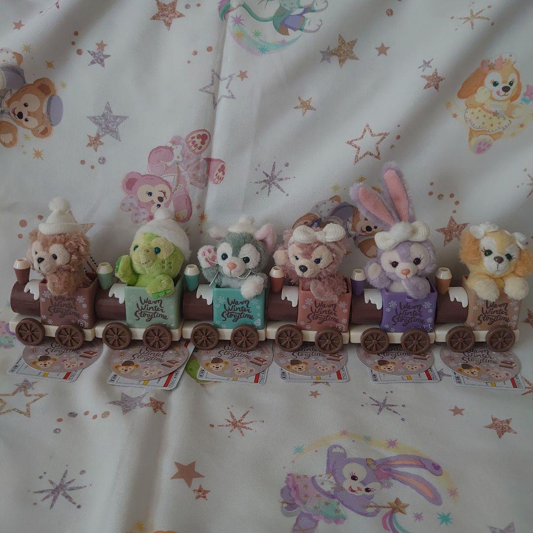 新品ダッフィー&フレンズぬいぐるみチャーム6体セットディズニー