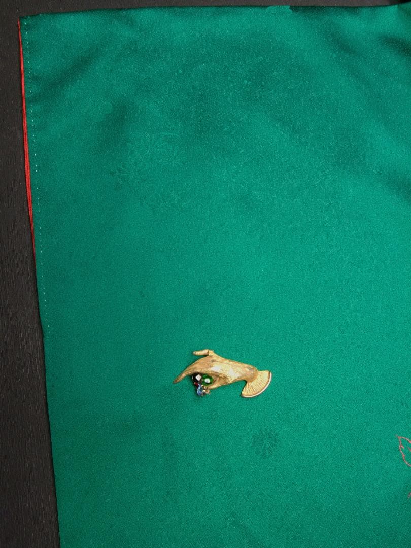 あかりんご アラベスクに蝶々　　ゴシック振袖フルセット　ｍ7